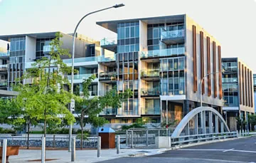 Condominium buildings in Florida